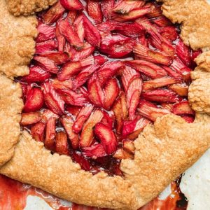 Rhubarb Galette