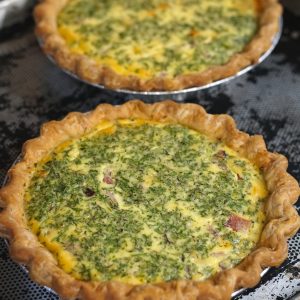 Ham and Cheese Quiche